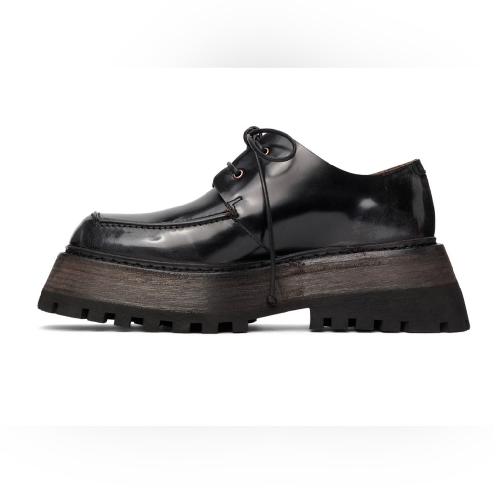 MARSÈLL Derbys Quadrarmato noirs black